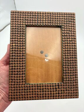 Shiraleah Copper-Tone Studded Accent Picture Frame for 4x6 Photo